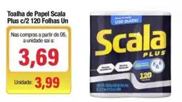 Spani Atacadista Toalha de papel scala plus c/2 120 folhas un oferta