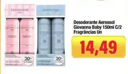 Spani Atacadista Desodorante Aerossol Giovanna Baby oferta