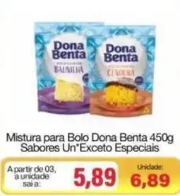 Spani Atacadista Mistura para Bolo Dona Benta 450g oferta