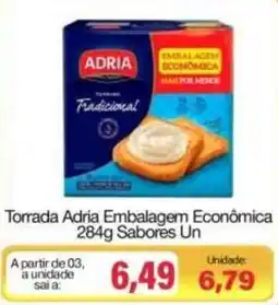 Spani Atacadista Torrada Adria Embalagem Econômica oferta
