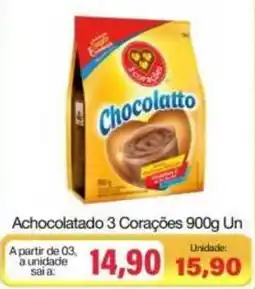 Spani Atacadista Achocolatado 3 Corações oferta