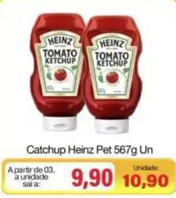 Spani Atacadista Catchup heinz pet 567g un oferta