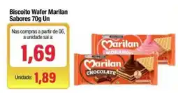 Spani Atacadista Biscoito Wafer Marilan Sabores oferta