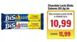 Spani Atacadista Chocolate Lacta Bisao Sabores oferta
