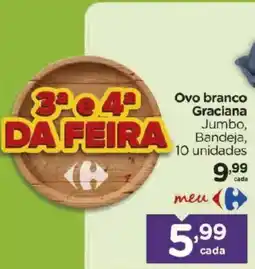Carrefour Bairro ovo branco graciana jumbo oferta