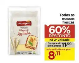 Carrefour Bairro Massa fresca Massa de Lasanha oferta