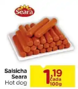 Carrefour Bairro Salsicha Seara Hot dog oferta