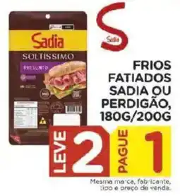 Carrefour Bairro Frios fatiados sadia ou perdigão oferta