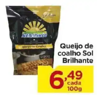 Queijo de coalho sol brilhante