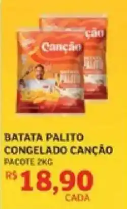 Assaí Atacadista Batata palito congelado canção oferta