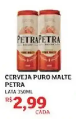 Assaí Atacadista Cerveja puro malte petra oferta