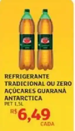 Assaí Atacadista Refrigerante tradicional ou zero açúcares guaraná antarctica oferta