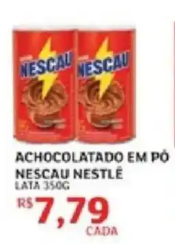 Assaí Atacadista achocolatado em pó nescau nestlé oferta