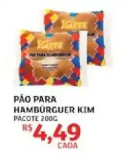 Assaí Atacadista Pão para hambúrguer kim oferta