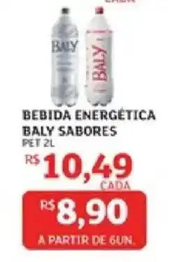 Assaí Atacadista Bebida energética baly sabores oferta