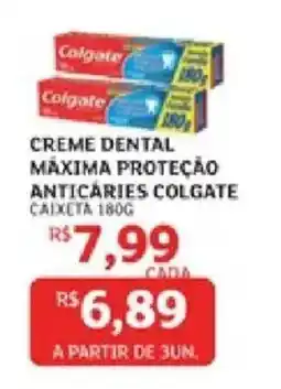 Assaí Atacadista Creme dental máxima proteção anticáries colgate oferta