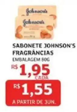 Assaí Atacadista Sabonete johnson's fragrâncias oferta