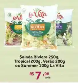 Hirota Food Supermercado Salada riviera, tropical, verão ou summer oferta