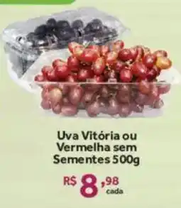 Hirota Food Supermercado Uva Vitória ou Vermelha sem Sementes oferta