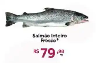 Salmão Inteiro Fresco*