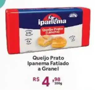 Queijo Prato Ipanema Fatiado a Granel
