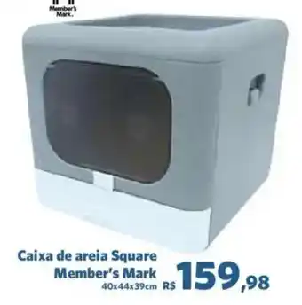 Caixa de areia square member's mark