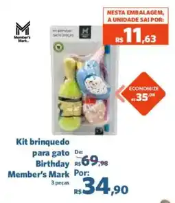 Sam's Club Kit brinquedo para gato birthday oferta