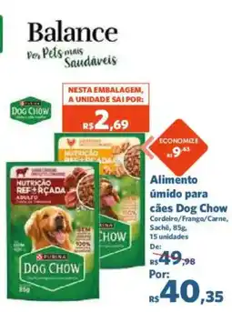 Sam's Club Alimento úmido para cães Dog Chow oferta