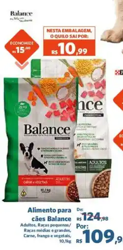 Sam's Club Alimento para cães Balance oferta