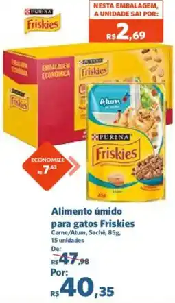 Sam's Club Alimento úmido para gatos Friskies oferta