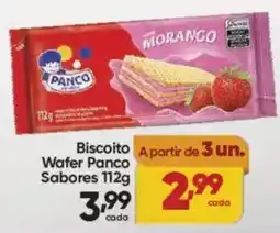 Lopes Supermercados Biscoito Wafer Panco Sabores oferta