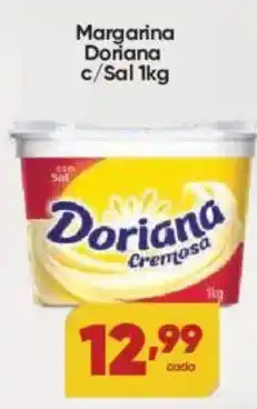 Margarina Doriana c/sal 1kg