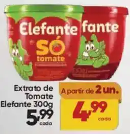 Lopes Supermercados Extrato de Tomate Elefante oferta