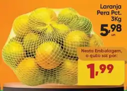 Lopes Supermercados Laranja Pera Pct. oferta