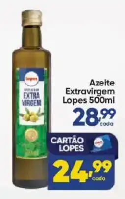 Lopes Supermercados Azeite extravirgem lopes oferta