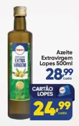 Lopes Supermercados Azeite extravirgem lopes oferta