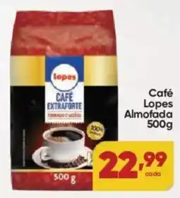 Lopes Supermercados Café Lopes Almofada oferta