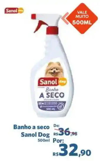 Banho a seco Sanol Dog