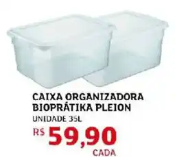 Assaí Atacadista Caixa organizadora bioprática pleion oferta