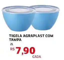 Assaí Atacadista tigela agraplast com tampa oferta