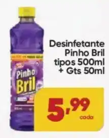 Lopes Supermercados Desinfetante Pinho Bril oferta