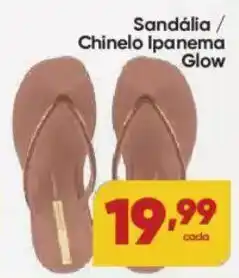 Lopes Supermercados Sandália / Chinelo Ipanema Glow oferta