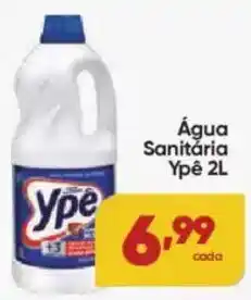 Lopes Supermercados Água Sanitária Ypê oferta