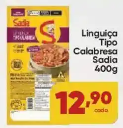 Lopes Supermercados Linguiça tipo calabresa sada oferta