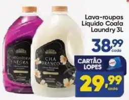 Lopes Supermercados Lava-roupas Líquido Coala Laundry 3L oferta