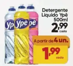 Lopes Supermercados Detergente Líquido Ypê oferta