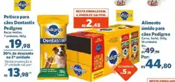 Sam's Club Petisco para cães Dentastix Pedigree oferta