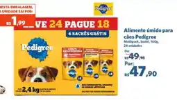 Sam's Club Alimento úmido para cães Pedigree oferta
