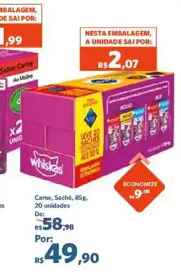 Sam's Club Came, Sachê oferta