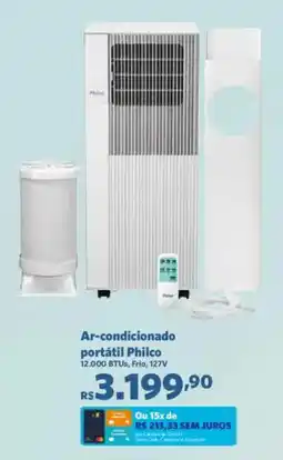 Sam's Club Ar-condicionado portátil philco oferta